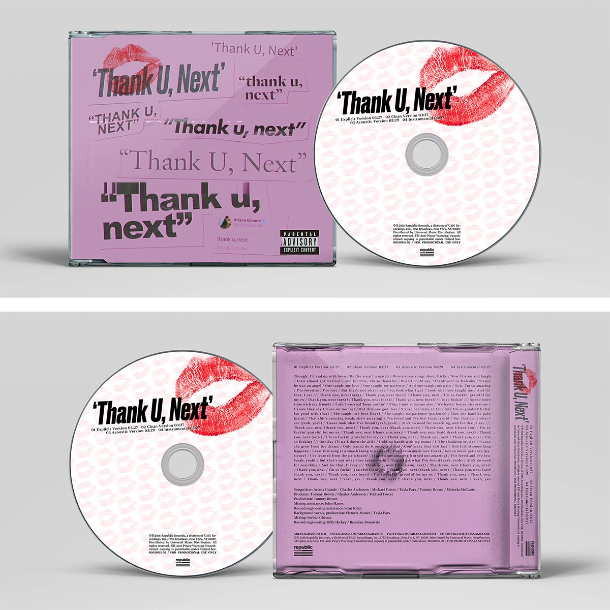ARIANA GRANDE|Thank U, Next|2018