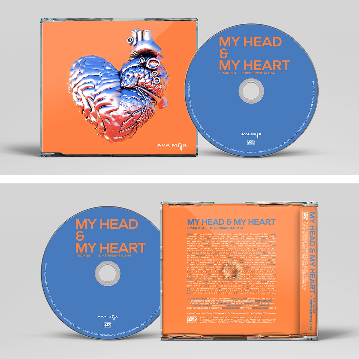 AVA MAX|My Head & My Heart|2021