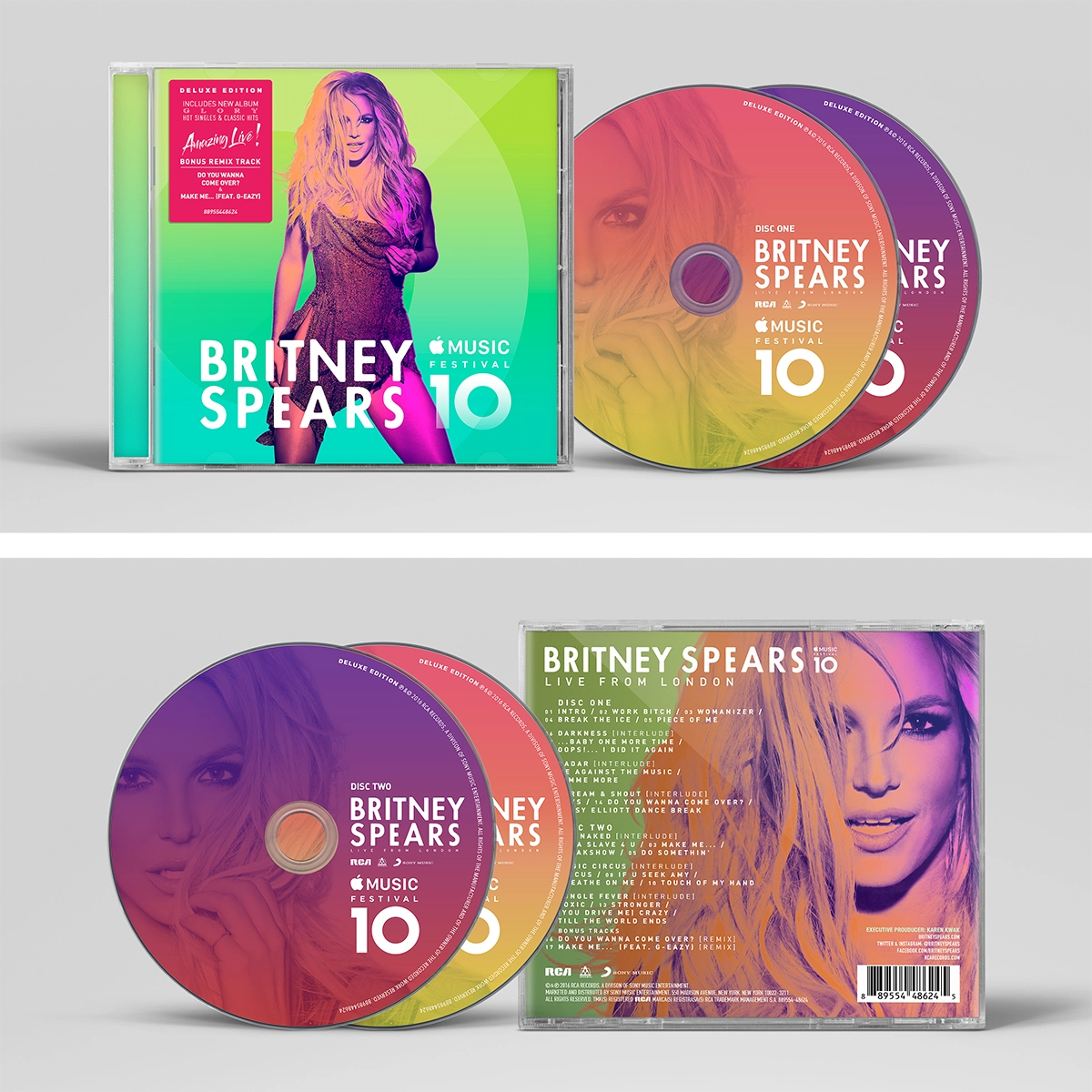 BRITNEY SPEARS|Apple Music Festival 10 Deluxe Edition|2016