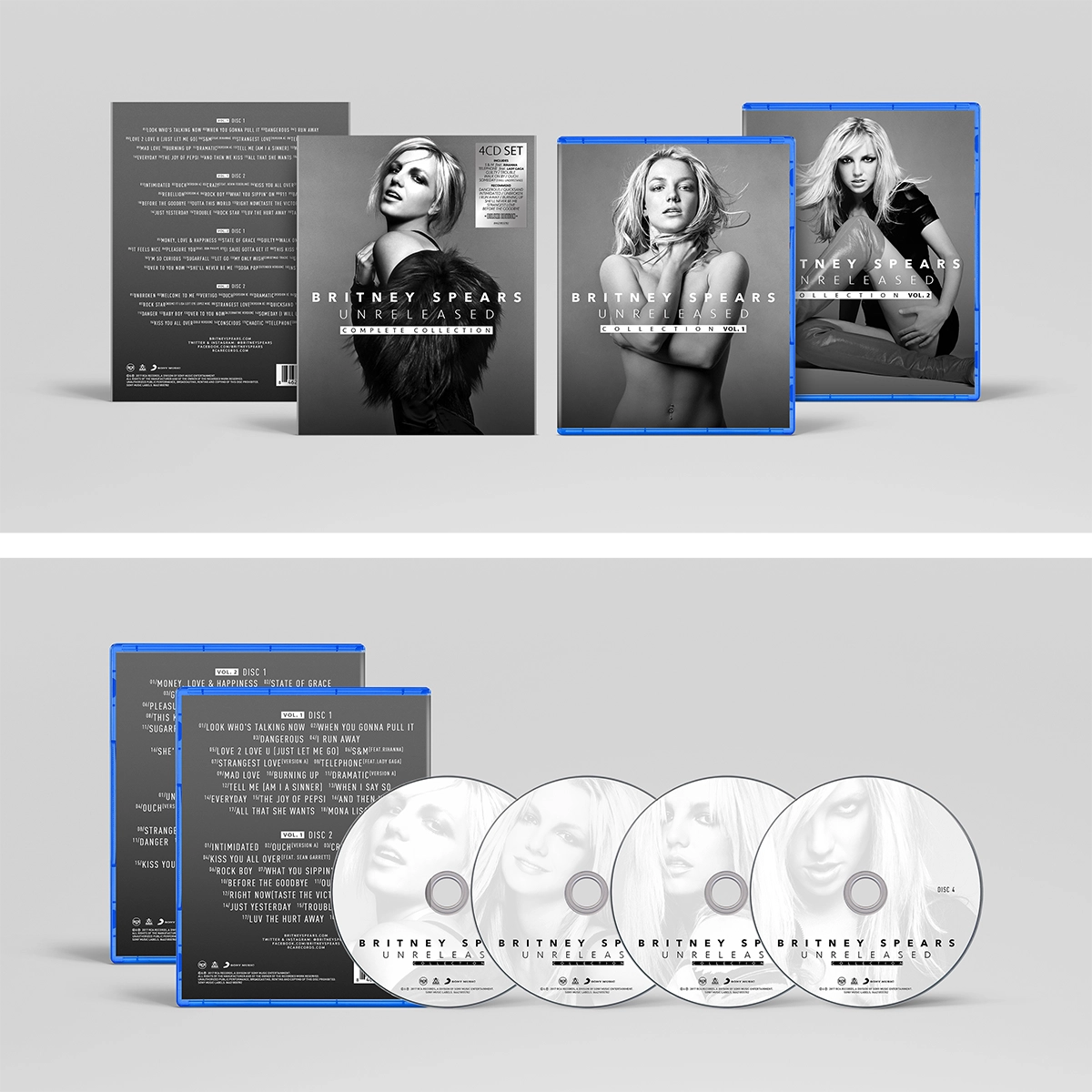 BRITNEY SPEARS|Unreleased Complete Collection|DELUXE EDITION|2017