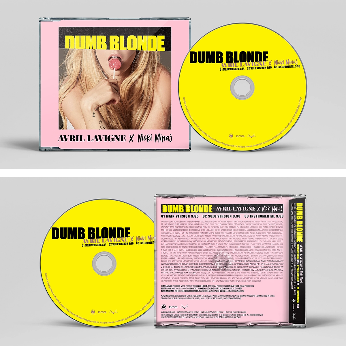 AVRIL LAVIGNE × NICKI MINAJ｜Dumb Blonde｜2019