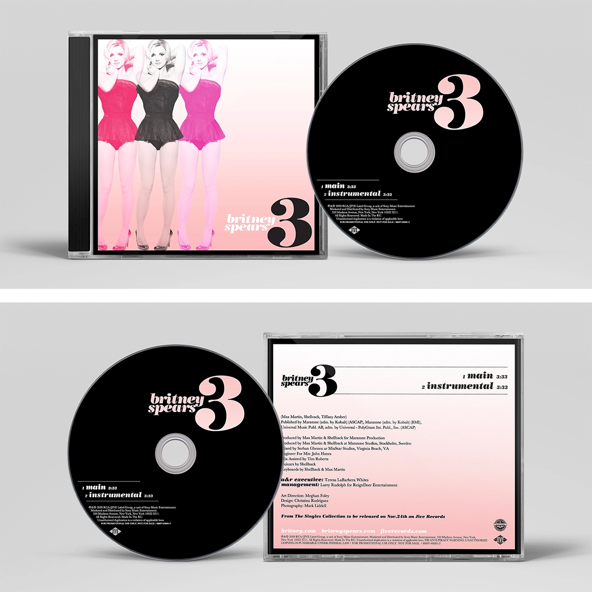 BRITNEY SPEARS｜3 (US)｜2009