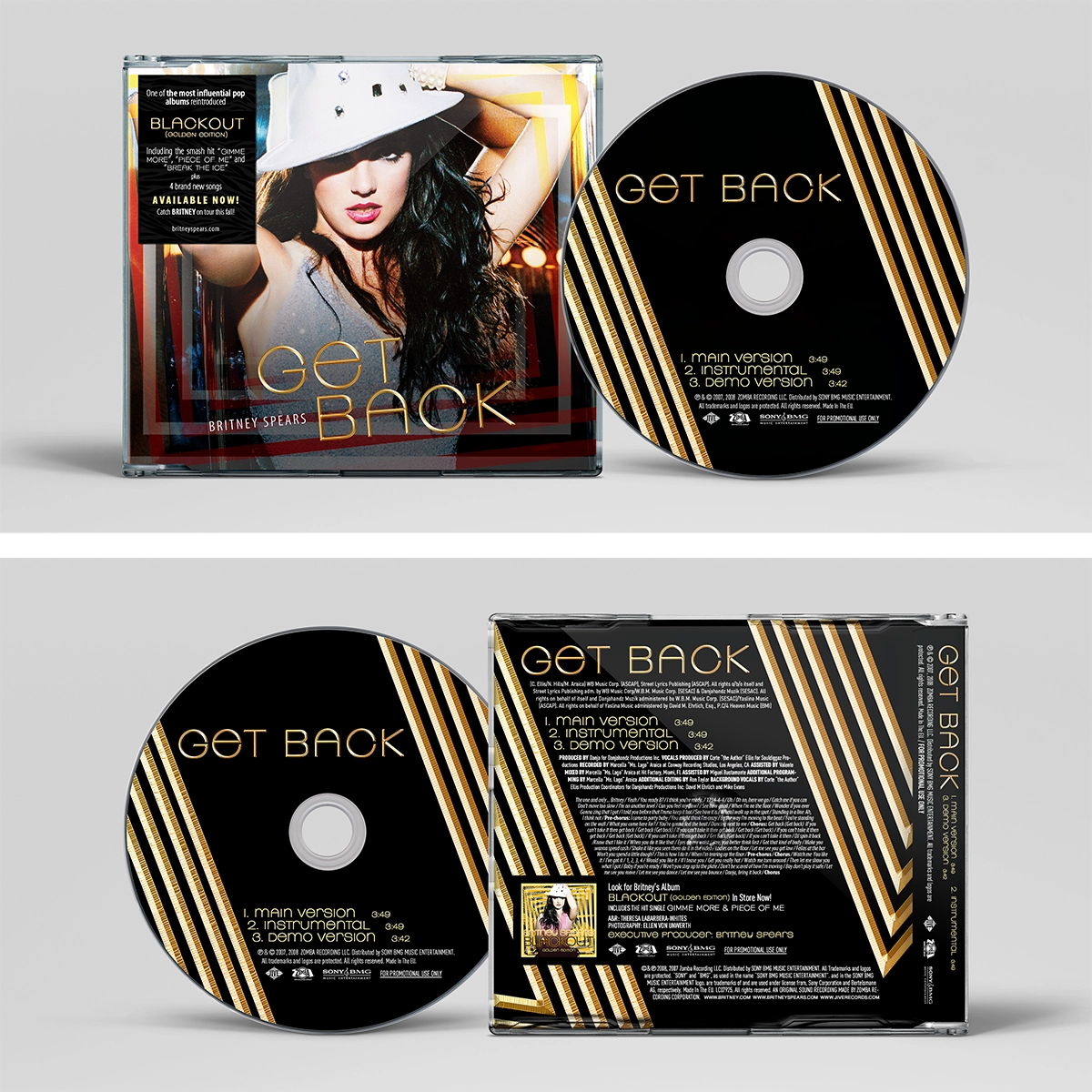 BRITNEY SPEARS｜Get Back｜2008
