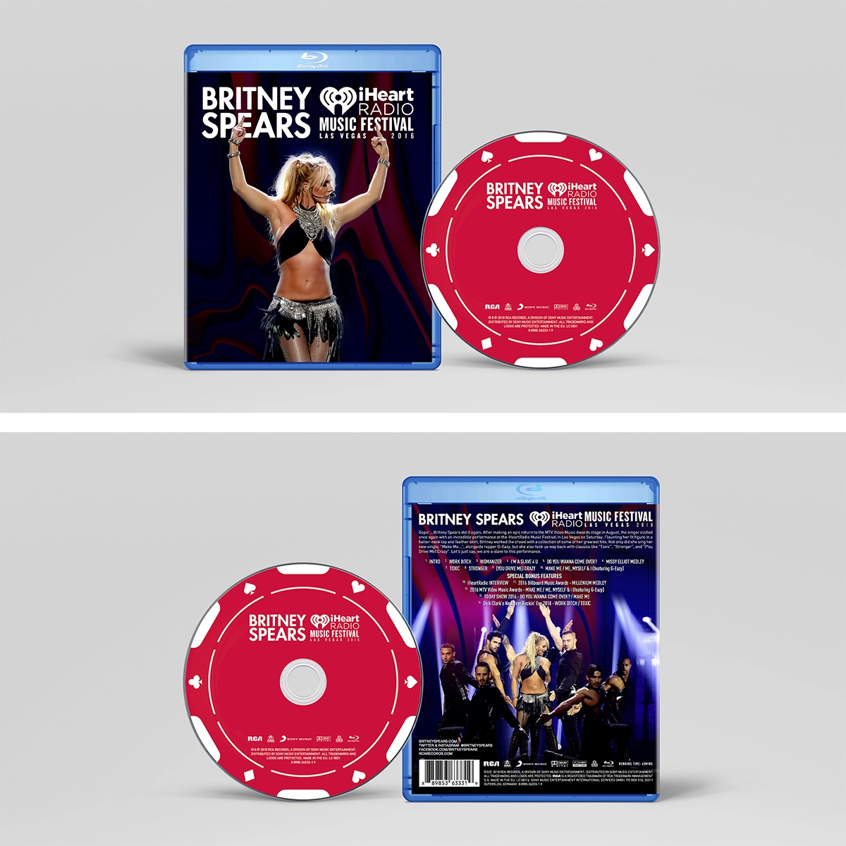 BRITNEY SPEARS｜iHeartRadio Music Festival Las Vegas｜2016